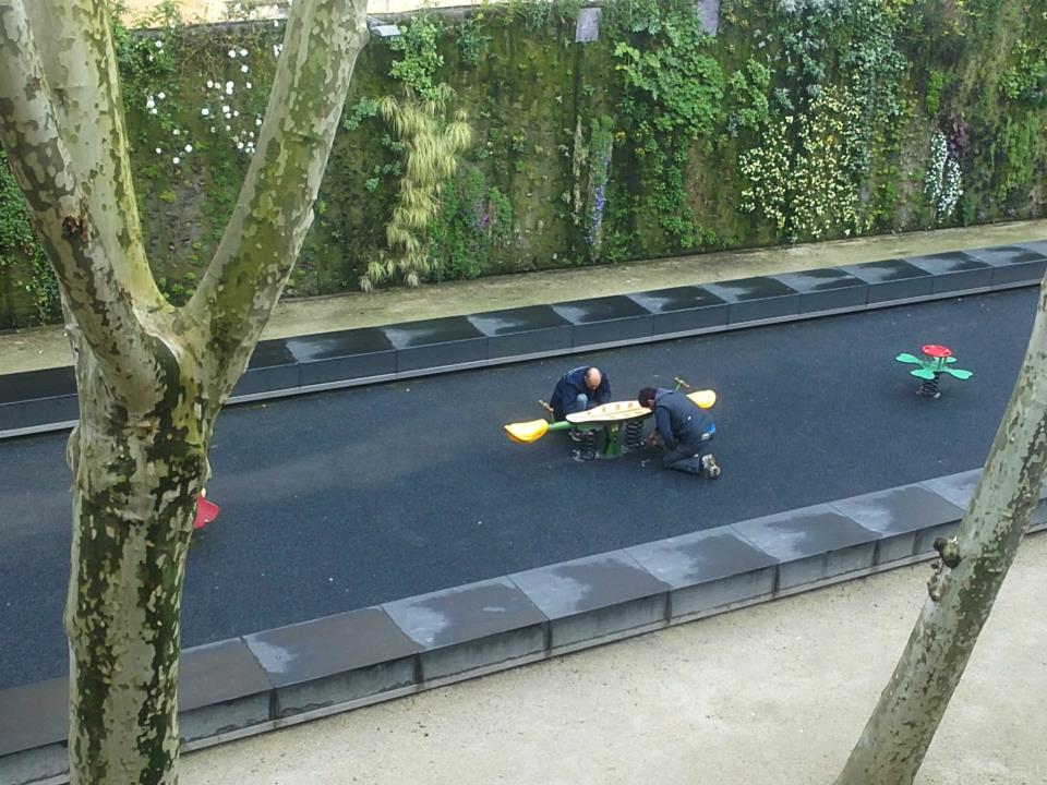 Démontage de l'axe