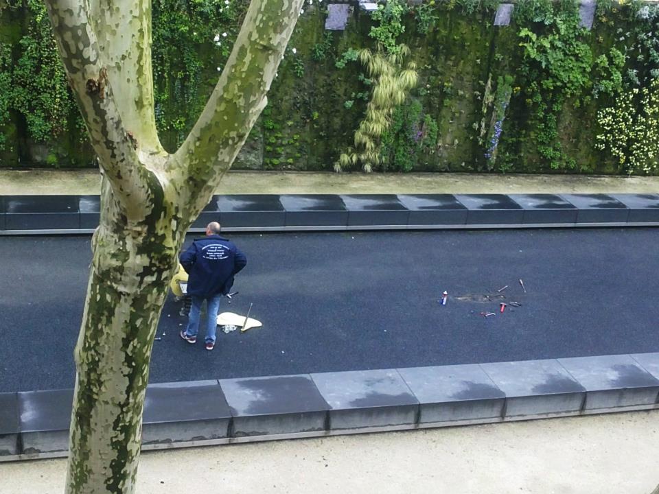 Outillage décelé, départ à l'atelier